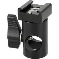 CAMVATE Light Stand Adapter with Cold Shoe Mount (Black Lever)