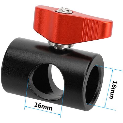  CAMVATE Light Stand Adapter with ARRI Locating Hole (Red Lever)