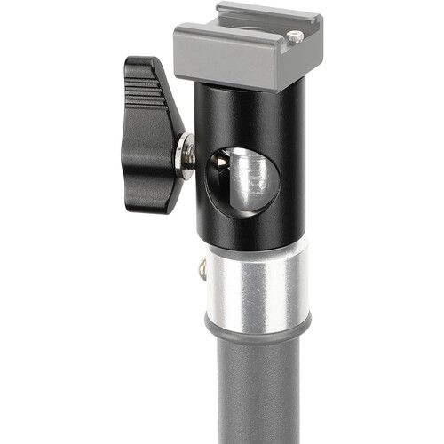  CAMVATE Light Stand Adapter with ARRI Locating Hole (Black Lever)