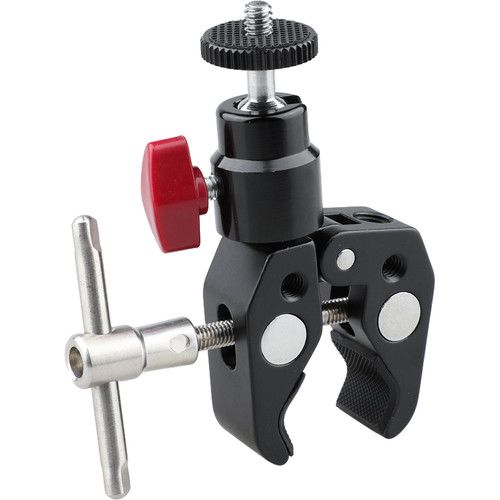  CAMVATE Super Crab Clamp, Magic Arm & Mini Ball Head Mount Set