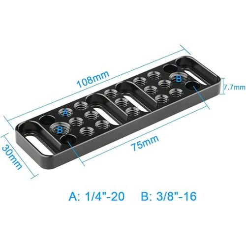  CAMVATE Multi-Function Mounting Plate Cheese Plate with 1/4
