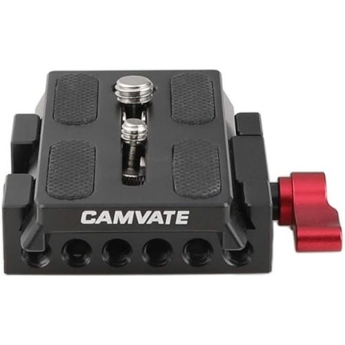  CAMVATE Quick Release Base Plate Compatible with Manfrotto 501/504/ 577/701 Tripod Standard Accessory - 1419