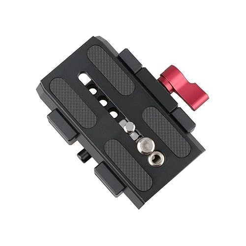  CAMVATE Quick Release Base Plate Compatible with Manfrotto 501/504/ 577/701 Tripod Standard Accessory - 1419