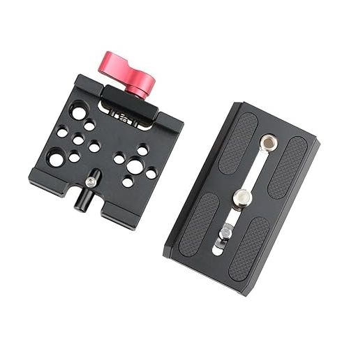  CAMVATE Quick Release Base Plate Compatible with Manfrotto 501/504/ 577/701 Tripod Standard Accessory - 1419