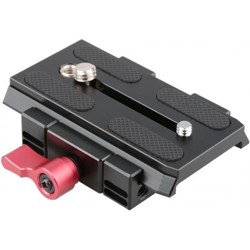  CAMVATE Schnellwechselplatte Mount Base QR fuer Manfrotto 501/ 504/ 577/701 Standard Zubehoer