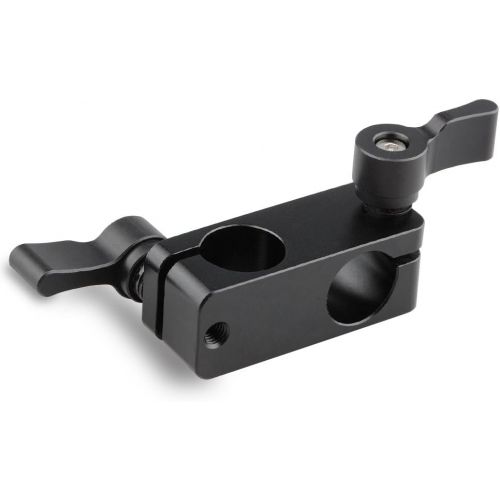  CAMVATE Right Angle Rod Clamp 15mm Rod 90 Degree Rotate for Video Camera DSLR Rig(Black)