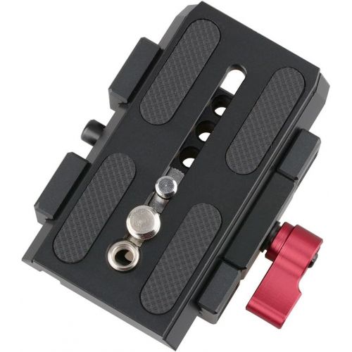  CAMVATE Quick Release Base Plate Compatible with Manfrotto 501/ 504/ 577/701 Tripod Standard Accessory