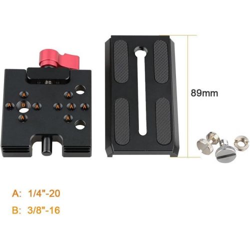  CAMVATE Quick Release Base Plate Compatible with Manfrotto 501/ 504/ 577/701 Tripod Standard Accessory