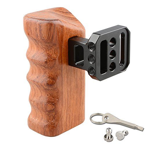  CAMVATE Wooden Handle Grip for Panasonic Camera GH Series(Right Hand)