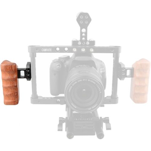  CAMVATE Wooden Handle Grip for Panasonic Camera GH Series(Right Hand)