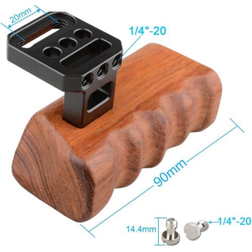  CAMVATE Wooden Handle Grip for Panasonic Camera GH Series(Right Hand)