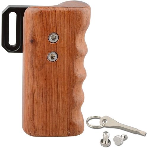  CAMVATE Wooden Handle Grip for Panasonic Camera GH Series(Right Hand)