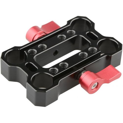  CAMVATE Monitor Mount with 1/4-20 Screw for DJI Ronin-M, MOVI, Red Knob