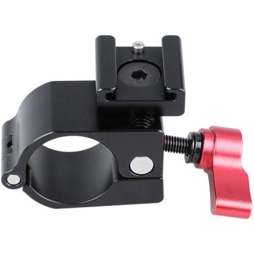  CAMVATE Light Mount Stand Bracket 25mm Rod Clamp Holder for DJI Ronin-M, Freefly MoVI - Red Knob - 1167