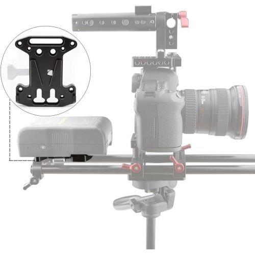  CAMVATE V-Lock Mount Quick Release Plate for Blackmagic URSA Mini,DJI Ronin M/MX - 1735