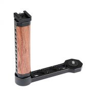 CAMVATE Wooden Handle Grip L-Shape with Shoe Mount for RoninS/Zhiyun Crane Series Handheld Gimbal