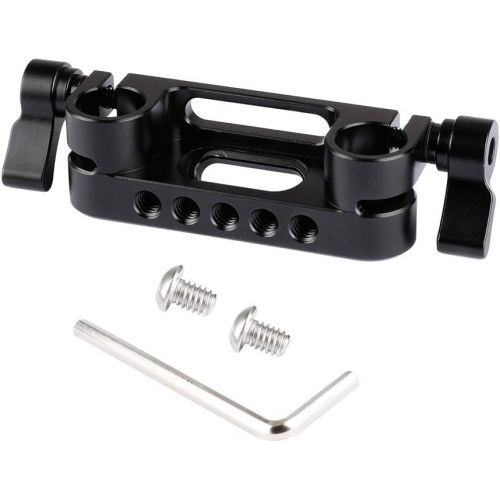  [아마존베스트]CAMVATE 15mm Dual Rod Clamp for Camera Shoulder Rig