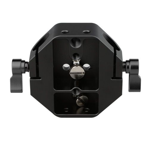  [아마존베스트]CAMVATE Camera 15mm Rod Type Universal Baseplate Compatible for C100/300/500(Black)