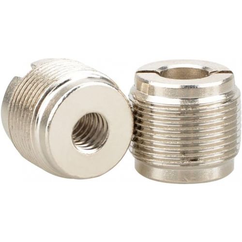  [아마존베스트]Camvate 5/8-27Convert 1/4-20Nuts Microphone Adaptor (Pack of 2)