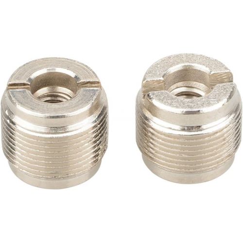  [아마존베스트]Camvate 5/8-27Convert 1/4-20Nuts Microphone Adaptor (Pack of 2)