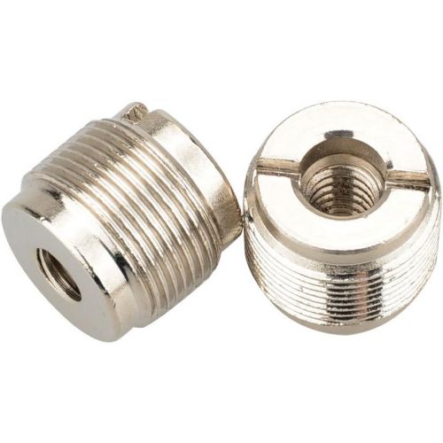  [아마존베스트]Camvate 5/8-27Convert 1/4-20Nuts Microphone Adaptor (Pack of 2)