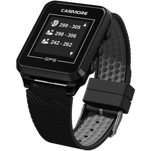  [아마존베스트]CANMORE TW-353 GPS Golf Watch - Essential Golf Course Data and Score Sheet - Minimalist & User Friendly - 38,000+ Free Courses Worldwide - 4ATM Waterproof - 1-Year Warranty