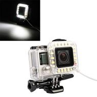 CAOMING USB Lens Ring LED Flash Light Shooting Night for GoPro HERO4 /3+ Durable
