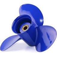 CAPTAIN Boat Propeller fit Johnson Evinrude 40-140 HP Engines, 13 Spline Tooth Outboard Prop, RH, Aluminum, OEM Propellers for 50 60 E-TEC 65 70 75 85 88 90 100 110 112 115 120 125 135 HP