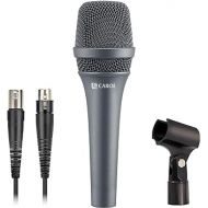 CAROL Dynamic Microphone Vocal with Super-Cardiod Unidirectional, Top Choice for Live Stage Performance Noise Cancelling AHNC Technology, P-1 / AC-900 Gray