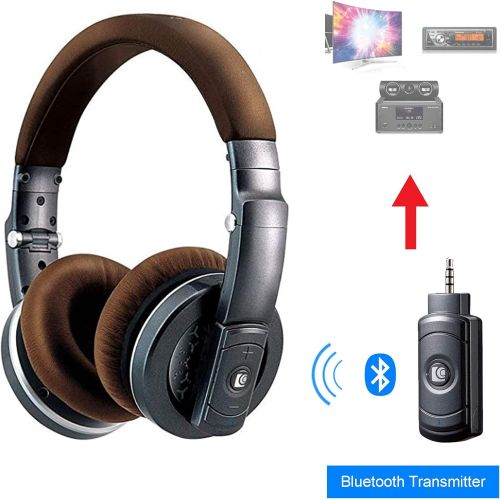  Carol Premium Wireless Folding Headphone with Patented Design Detachable Bluetooth Dongle Set by CAROL (BTH-830)