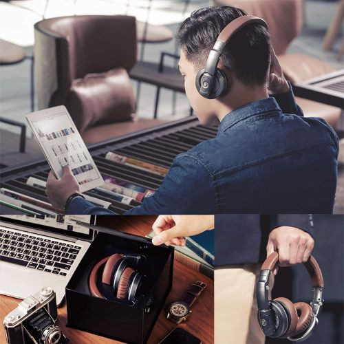  Carol Premium Wireless Folding Headphone with Patented Design Detachable Bluetooth Dongle Set by CAROL (BTH-830)