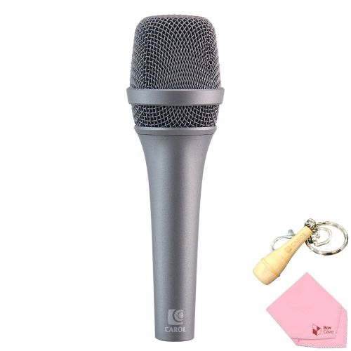  Professional Wired Vocal Dynamic Handheld Microphone with Patented Active Handling-Noise Cancelling Technology | by CAROL P-1 (Gray)