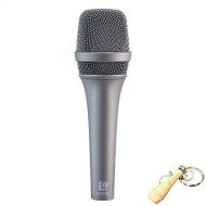 Professional Wired Vocal Dynamic Handheld Microphone with Patented Active Handling-Noise Cancelling Technology | by CAROL P-1 (Gray)