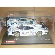 CARRERA EVO 132 SLOT CAR PORSCHE 911 GT1 1998 #26 LMR LE MANS