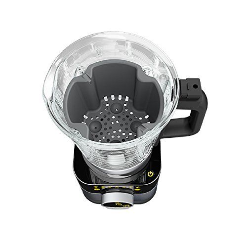  CARRERA Standmixer No 655 | Soup Smoothie Maker | Dampfgarer (BPA frei) | 4 Edelstahl Messer | Glas 1,75 Liter | 1000W/500W