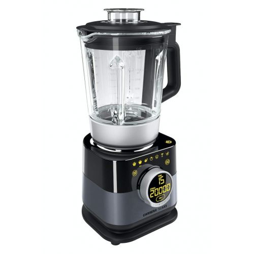  CARRERA Standmixer No 655 | Soup Smoothie Maker | Dampfgarer (BPA frei) | 4 Edelstahl Messer | Glas 1,75 Liter | 1000W/500W