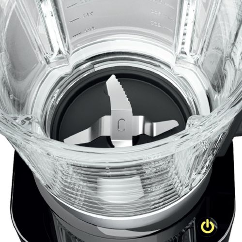  CARRERA Standmixer No 655 | Soup Smoothie Maker | Dampfgarer (BPA frei) | 4 Edelstahl Messer | Glas 1,75 Liter | 1000W/500W