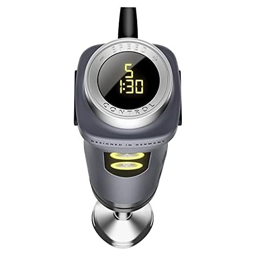  CARRERA Stabmixer No 554 | Edelstahl Mixfuss Schneidmesser | 5 Geschwindigkeitsstufen (+ Turbo) | LED-Display | 800 Watt