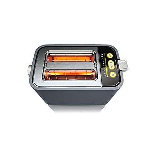  CARRERA Toaster No 552 | Broetchenaufsatz | Doppelschlitz | 4 glasummantelte Quarz-Keramik-Heizroehren | 9 Feinabstufungen