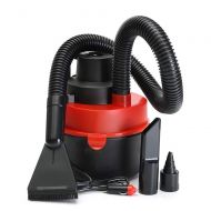 CARWORD 2In1 Portable 12V Wet & Dry Vacuum Cleaner Inflator Turbo For Car Care Detailing