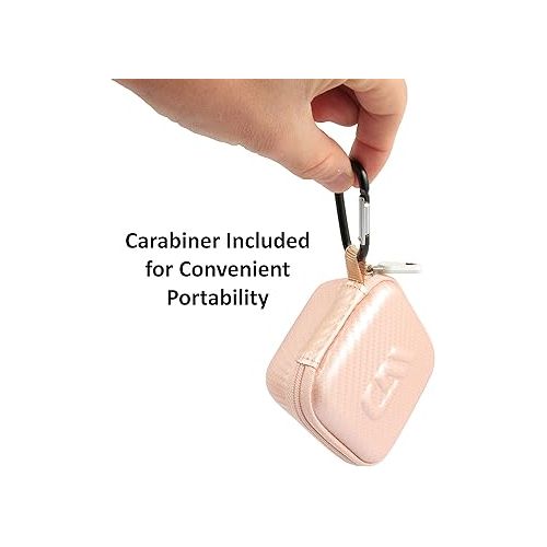  CASEMATIX Carry Case Compatible with Orba 2 Artiphon Handheld Multi-instrument - Includes Rose Gold Carrying Case Only