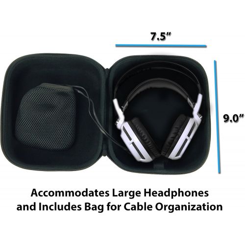  CASEMATIX Gaming Headphone Case Compatible with Razer Kraken X, Chroma, Man O War, Tiamat and More ? Case Only