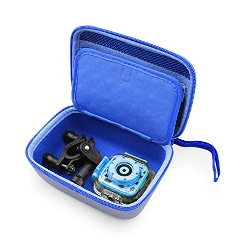  CASEMATIX Camera Travel Case Compatible with PROGRACE, Ourlife, Dragon Touch and More Waterproof Toy Camera Video Recorders - Case for Toy Action Camera and Accessories