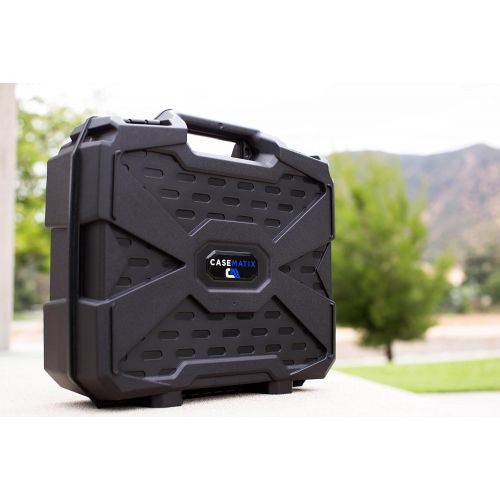  CASEMATIX Projector Travel Case Compatible with ViewSonic PA503S, PA503W, PA503X, PG703W, PG703 Projectors, HDMI Cable and Remote