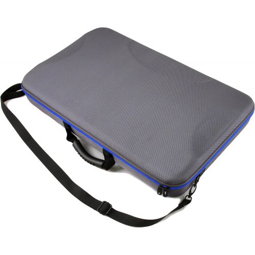  [아마존베스트]CASEMATIX DJ Controller Travel Case Compatible with Hercules Inpulse 500 - Hard Shell DJ Mixer Carrying Case with Shoulder Strap & Impact-Absorbing Foam Compatible with Hercules DJ