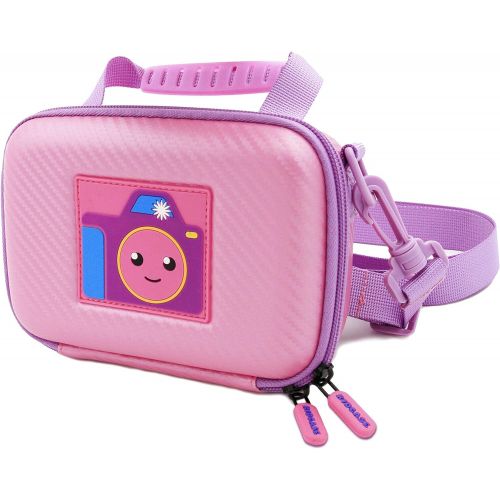  CASEMATIX Toy Camera Case Compatible with VTech Kidizoom Creator Cam Video Camera and Accessories, Includes Pink Case Only