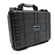 CASEMATIX Waterproof Projector Travel Case For DBPOWER T22 HD Video Projector 2400 Lumens , Remote , HDMI Cable , AV Cable , Power Supply and Accessories