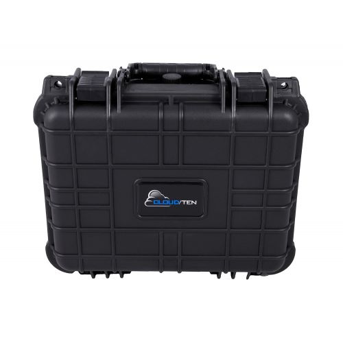  CASEMATIX Waterproof Projector Travel Case For DBPOWER T22 HD Video Projector 2400 Lumens , Remote , HDMI Cable , AV Cable , Power Supply and Accessories