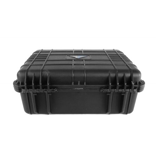  CASEMATIX Waterproof Projector Travel Case For DBPOWER T22 HD Video Projector 2400 Lumens , Remote , HDMI Cable , AV Cable , Power Supply and Accessories