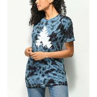 CASUAL INDUSTREES Casual Industrees Johnny Tree Blue Tie Dye T-Shirt